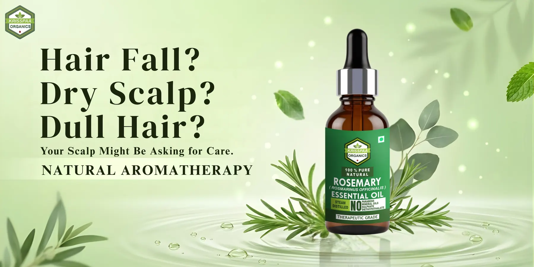 Krisspa Organic Store Banner